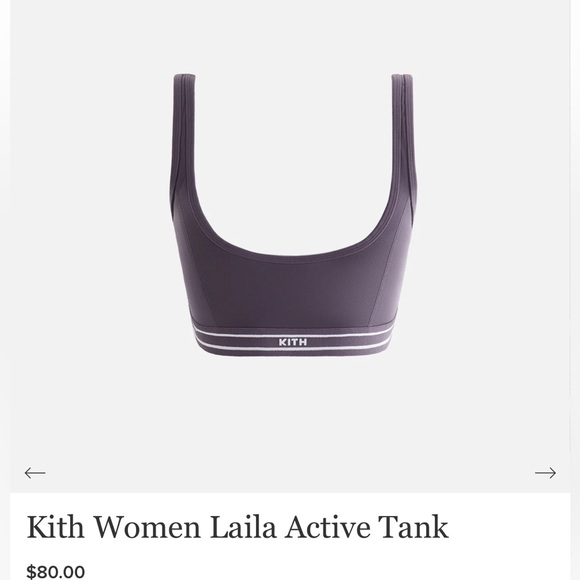 Kith Sports bra with matching bike shorts - Picture 4 of 5